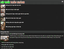 Tablet Screenshot of noithatvanphongxk.com
